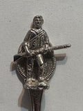 Revolutionary Soldier  Misc Souvenir Spoon