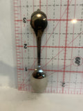 Cross Stitch Rose Flower Souvenir Spoon