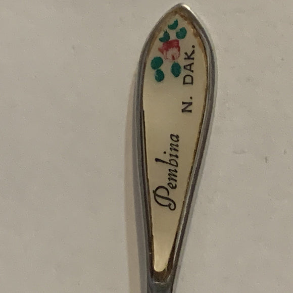 Pembina North Dakota Collectable Souvenir Spoon AM