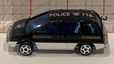 Black State Police Mini Van Suntoys Toy Diecast Car