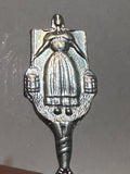 Woman Carrying Water Buckets Misc Souvenir Spoon