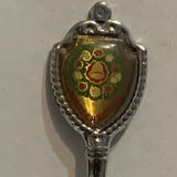 Merry Christmas Wreath Bell Collectable Souvenir Spoon AM
