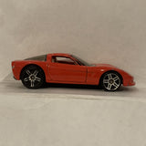 Red C6 Corvette ©2003 Hot Wheels Diecast Car FD