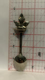 Quebec Building Maple Leaf Souvenir Spoon