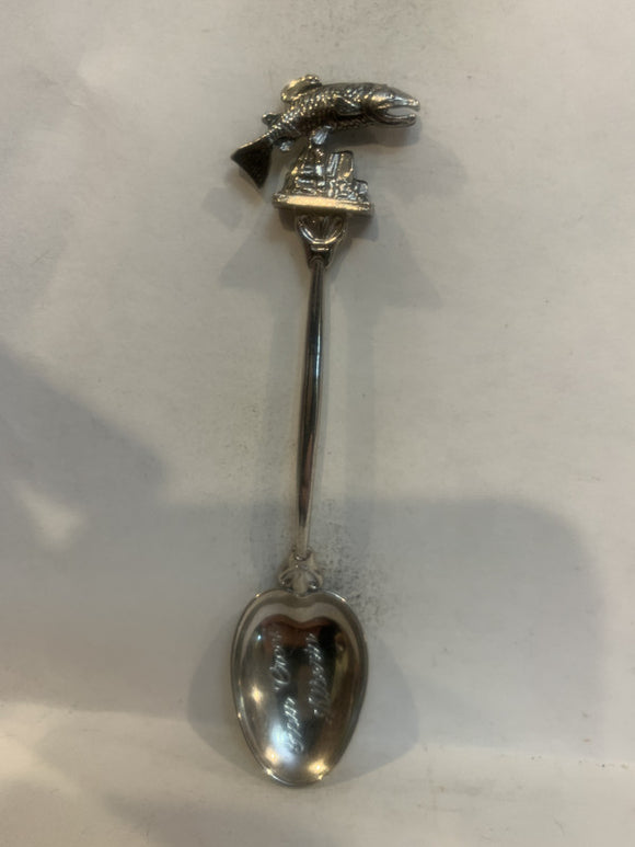Fox Creek Alberta Fish Souvenir Spoon