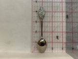 Swift Current Saskatchewan Prairie Lily Collectable Souvenir Spoon NX