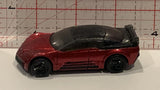 Red Black Pontiac Rageous Hot Wheels Toy Diecast Car