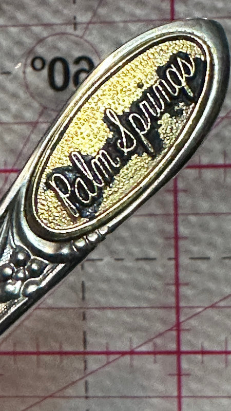 Palm Springs California  Souvenir Spoon