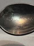 Red Lily Saskatoon Saskatchewan Burntwood Steel Saskatchewan Souvenir Spoon