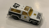 White #47 Sheriff SUV Unbranded Toy Diecast Car