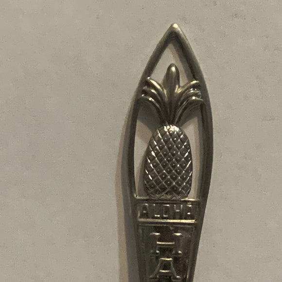 Hawaii Aloha Pineapple Collectable Souvenir Spoon AN