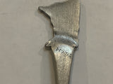 New York Mills Minnesota Pewter Collectable Souvenir Spoon NY