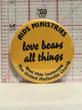 West Ohio Conference the Methodist Church Button Pinback