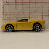 Yellow 40 Somethin ©2001 Hot Wheels Diecast Car FE