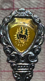 Cypress Hills Park Alberta Elkwater  Souvenir Spoon