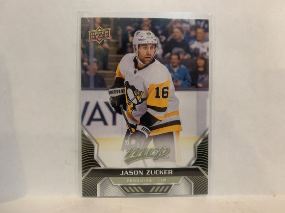#123 Jason Zucker Pittsburgh Penguins 2020-21 Upper Deck MVP Hockey Card MI