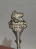 Calgary Alberta Maple Leaf Canada Alberta Souvenir Spoon