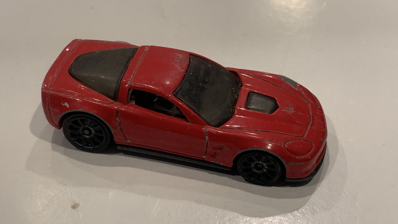Red '09 Corvette ZR1 L9924 Hot Wheels Toy Diecast Car