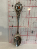 Banff Alberta Wild Rose Flower Souvenir Spoon