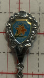 Squaw Rapids Saskatchewan Prairie Lily Souvenir Spoon