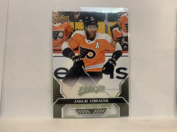 #113 Jakub Voracek Phildelphia Flyers 2020-21 Upper Deck MVP Hockey Card MJ
