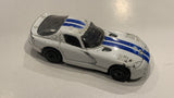 White Dodge Viper Maisto Toy Diecast Car
