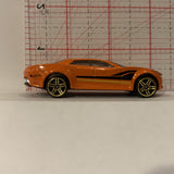 Orange Ryura LX ©2013 Hot Wheels Diecast Car FE