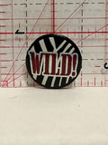 Wild Zebra Stripes Button Pinback