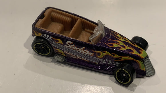 Purple Stockton Custom Guitars Phaeton Hot Wheels Toy Diecast Car