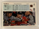 #112 Troy Murray Chicago Blackhawks 1990-91 Upper Deck Hockey Card NHL