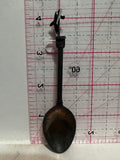 Tofino BC Killer Whale Orca Silver plated British Columbia Souvenir Spoon