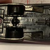 Purple Screamliner ©2013 Hot Wheels Diecast Car FE