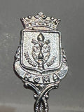Roma Vatican Keys Rome Crest Emblem  Europe Souvenir Spoon