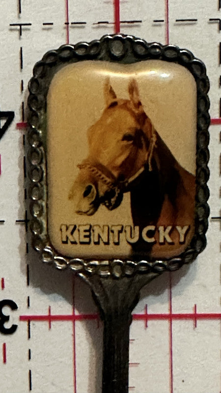 Kentucky Horse Silver Plated WAPW Kentucky Souvenir Spoon