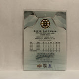 #5 David Pastrnak Boston Bruins 2019-20 Upper Deck MVP Hockey Card KZ