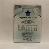 #27 Frederik Andersen Toronto Maple Leafs 2019-20 Upper Deck MVP Hockey Card KZ