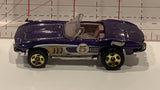 Purple '65 Corvette Hot Wheels Toy Diecast Car