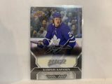 #101 Kasper Kapanen Silver Scripts Toronto Maple Leafs 2020-21 Upper Deck MVP Hockey Card MJ