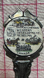 Saskatchewan Western Development Museums Coat of Arms Canada  Souvenir Spoon