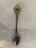 Peace River BC Canada Maple Leaf Souvenir Spoon