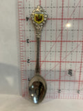 Peace River BC Canada Maple Leaf Souvenir Spoon