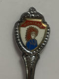 Montana Native Chief Souvenir Spoon