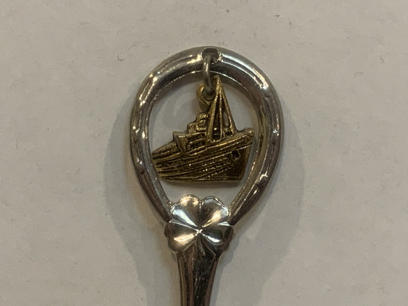Queen Mary Ship Boat Collectable Souvenir Spoon NZ