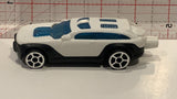 White Racer Mcdonalds Hot Wheels Toy Diecast Car