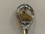 Queen Mary Ship Boat Collectable Souvenir Spoon NZ