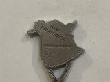 Kings Landing New Brunswick Pewter Collectable Souvenir Spoon NZ