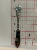 British Columbia Dogwood Flower Cheese Knife Souvenir Spoon