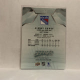 #134 Jimmy Vesey New York Rangers 2019-20 Upper Deck MVP Hockey Card KZ