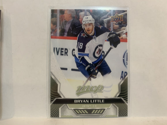 #178 Bryan Little Winnipeg Jets 2020-21 Upper Deck MVP Hockey Card MK