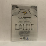 #36 Filip Forsberg Silver Scripts Nashville Predators  2019-20 Upper Deck MVP Hockey Card KZ